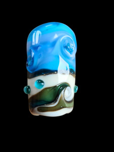 Handmade Glass Beads: Flow