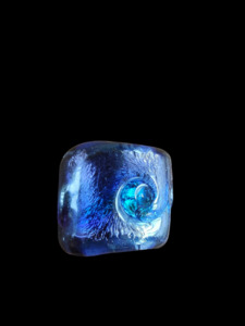 Handmade Glass Beads: Purple haze