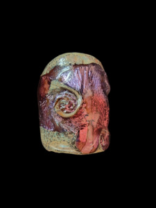 Dreadlock Decoration: Earth heart