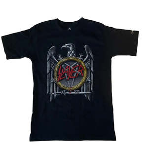 Kids Band T Shirts: Slayer - Pentagram - Kids Black T-Shirt (FINAL RUN)