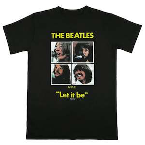 T-Shirt: The Beatles - Let It Be - Black T-Shirt
