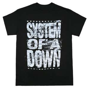 System Of A Down: System of a Down - Logo - Black T-Shirt