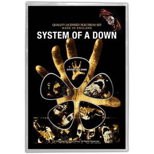 System Of A Down: System of a Down - Hand - Guitar Pick Set