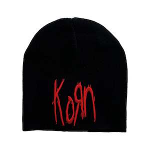 Korn: Korn - Logo - Black Beanie