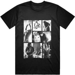 Korn: Korn - Blocks - Black T-Shirt