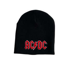 Headwear: AC/DC - Logo - Black Beanie