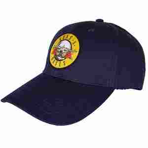 Headwear: GNR - Yellow Classic Bullet - Navy Baseball Cap