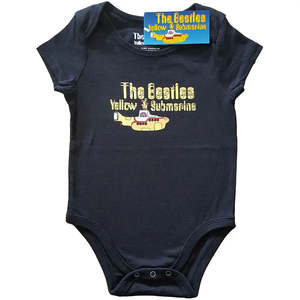 The Beatles - Yellow Submarine - Baby Black Onesie (FINAL RUN)
