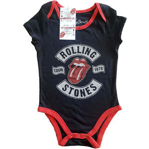 The Rolling Stones - 1978 Tour - Baby Black Onesie (FINAL RUN)