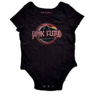 Pink Floyd - Dark Side of the Moon - Baby Black Onesie (FINAL RUN)
