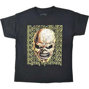 Kids Band T Shirts: Iron Maiden - Big Trooper - Kids Black T-Shirt