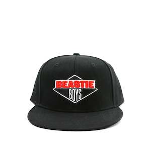 Beastie Boys: Beastie Boys - Classic Logo - Black Snapback Cap