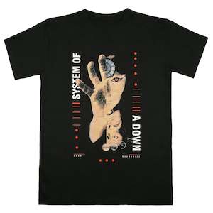 System Of A Down: System of a Down - Pharaoh - Black T-Shirt