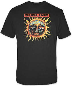 Sublime: Sublime - Sun - Black T-Shirt
