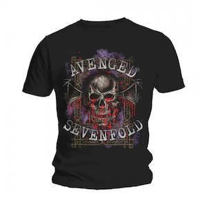 Avenged Sevenfold - Bloody Trellis - Black T-Shirt
