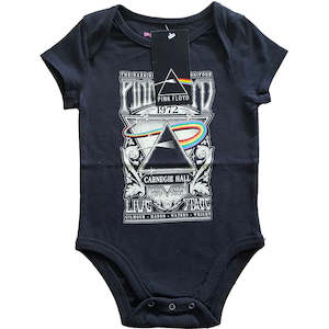 Pink Floyd - Carnegie Hall - Baby Black Onesie