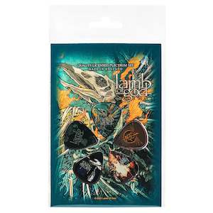 Guitar Picks Nz: Lamb of god - Omens - Guitar Pick Set
