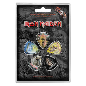 Guitar Picks Nz: Iron Maiden - The Faces of Eddie - Guitar Pick Set