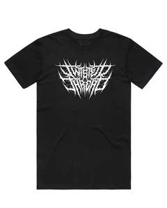 Restocked: Twisted Thread - Metal Logo - Black T-Shirt