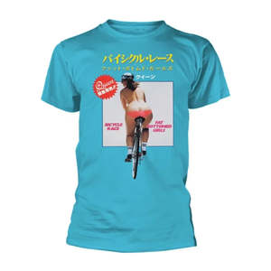 Restocked: Queen - Fat Bottomed Girls Blue T-Shirt