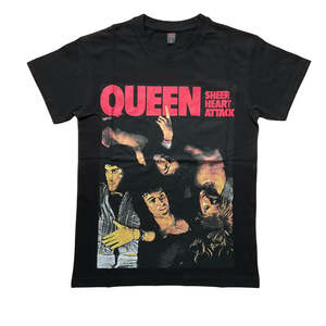 Restocked: Queen - Sheer Heart Attack Black T-Shirt