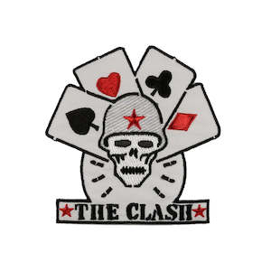 The Clash T Shirts: The Clash Patch - Cards (Iron On)