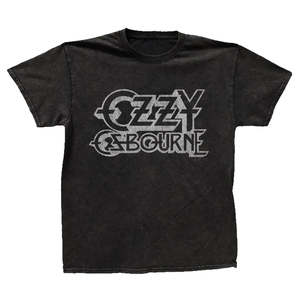 Ozzy Osbourne: Ozzy Osbourne - Vintage Logo - Black Vintage T-shirt
