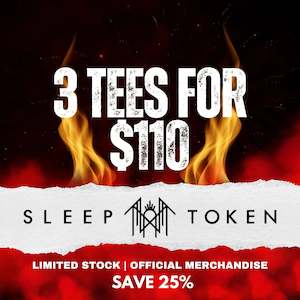 Mystery Bundles: 3 TEES FOR $110 - Sleep Token - Mystery Bundle