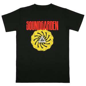Soundgarden - Badmotorfinger Logo - Black T-Shirt
