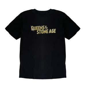 Queens Of The Stone Age: Queens of the Stone Age - Bullet Logo - Black T-Shirt
