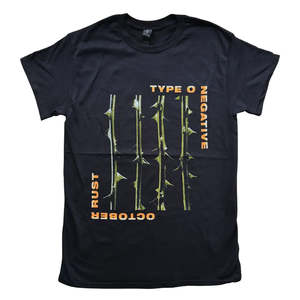 Type O Negative: Type O Negative - October Rust - Black T-Shirt (w/Back)