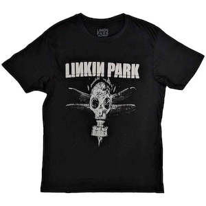 Linkin Park: Linkin Park - Gas Mask - Black T-Shirt