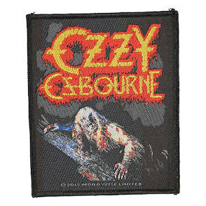 Ozzy Osbourne: Ozzy Osbourne Patch - Bark at the Moon (Sew On)