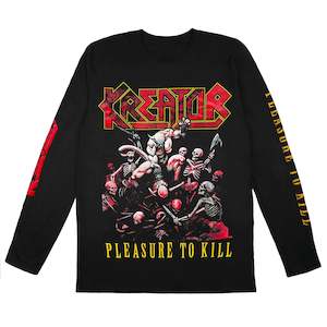 Kreator: Kreator - Pleasure to Kill - Black Long sleeve