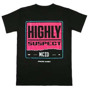 Highly Suspect: Highly Suspect - Press Start - Black T-Shirt