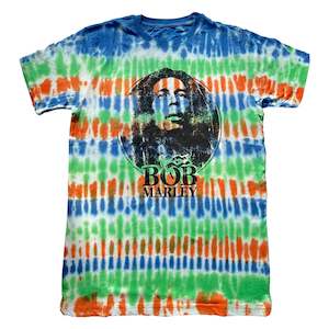 Bob Marley: Bob Marley - Logo - Tie-Dye T-Shirt