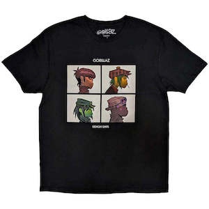 Gorillaz: Gorillaz - Demon Days - Black T-Shirt