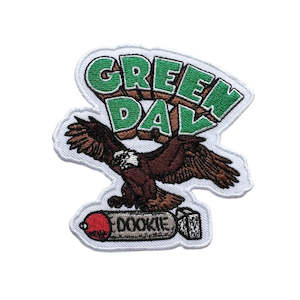 Green Day Patch - Dookie (Iron On)