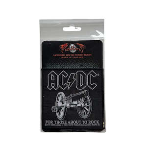AC/DC Patch - For Those About to Rock (Sew On)