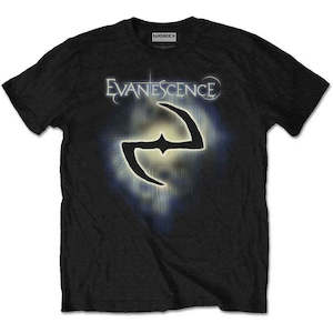 Evanescence: Evanescence - Classic Logo Black T-Shirt