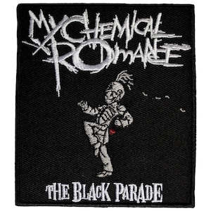 My Chemical Romance Patch - Black Parade Cover (Iron On)
