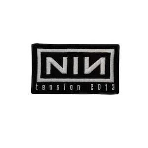 Nine Inch Nails Patch - Tension 2013 (Iron On)