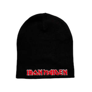Headwear: Iron Maiden - Big Logo - Black Beanie