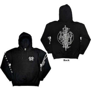 Sleep Token - Trinity - Black Hoodie Pullover (w/Back Print & Sleeve Print)