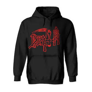 New Arrivals: Death - Scream Bloody Gore w/Back Print - Black Hoodie