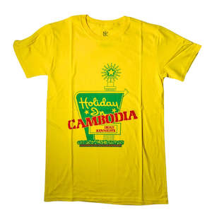 Dead Kennedys - Holiday in Cambodia Yellow T-Shirt