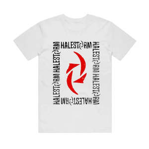 Halestorm: Halestorm - Text Frame - White T-shirt