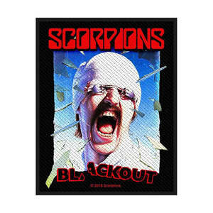 Scorpions Patch - Black Out (Sew On)