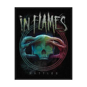 In Flames T Shirts: In Flames Patch - Battles (Sew On)