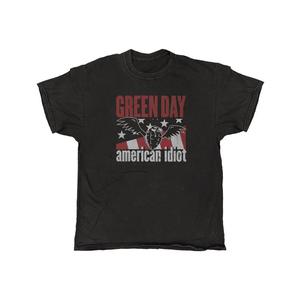 Green Day - American Idiot - Black Vintage T-shirt